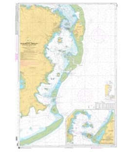 OceanGrafix French (SHOM) Nautical Chart 7493 Île de Mayotte - Partie Est - De Dzaoudzi à la Pointe Saziley