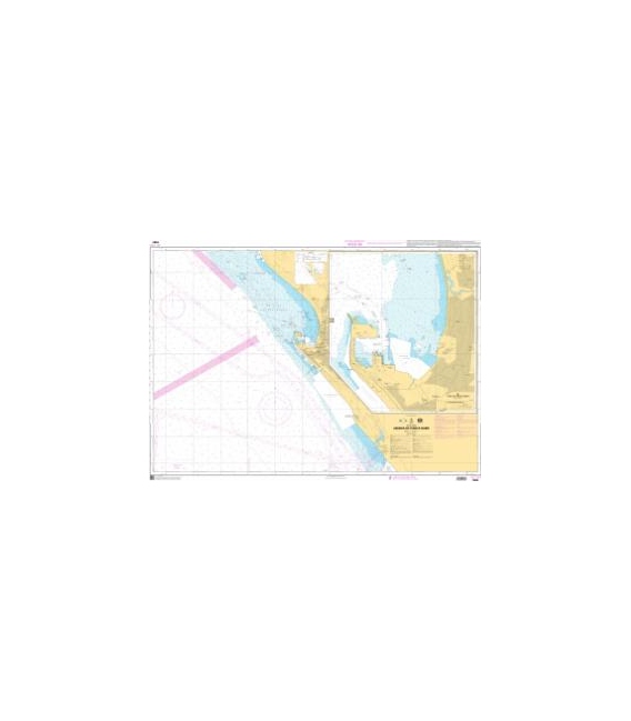OceanGrafix French (SHOM) Nautical Chart 7585 Abords de Pointe-Noire