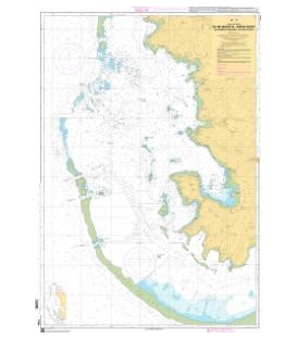 OceanGrafix French (SHOM) Nautical Chart 7494 Île de Mayotte - Partie Ouest - De Chissioua Mbouini à la Baie dAcoua