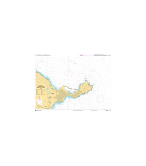 OceanGrafix French (SHOM) Nautical Chart 7503 Baie et Port de Ceuta
