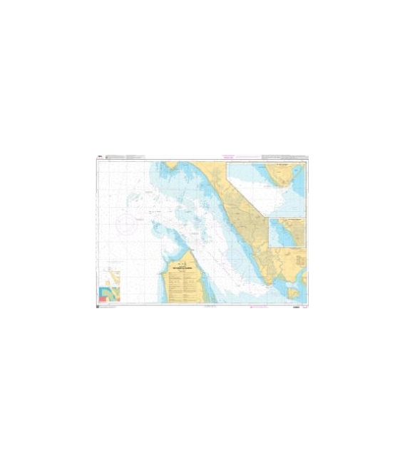 OceanGrafix French (SHOM) Nautical Chart 7582 Estuaire du Gabon