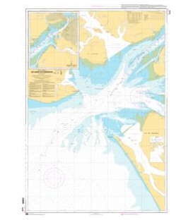 OceanGrafix French (SHOM) Nautical Chart 7579 Estuaire du Cameroun - Estuaire du Cameroun