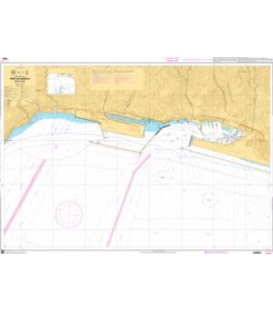 OceanGrafix French (SHOM) Nautical Chart 7506 Port de Genova - Partie Ouest