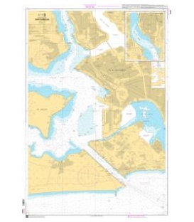 OceanGrafix French (SHOM) Nautical Chart 7576 Port dAbidjan