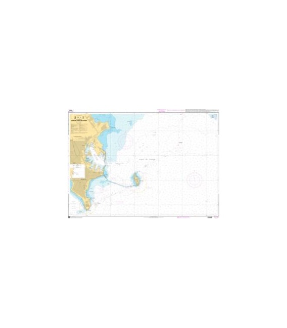 OceanGrafix French (SHOM) Nautical Chart 7570 Rade et Port de Dakar