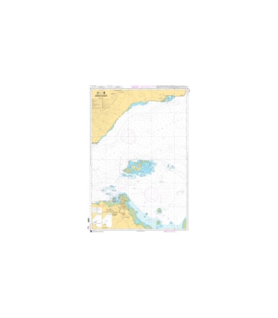 OceanGrafix French (SHOM) Nautical Chart 7547 Abords de Djibouti