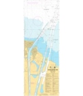 OceanGrafix French (SHOM) Nautical Chart 7543 Abords de Port-Saïd (Būr Sa`īd)