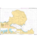 OceanGrafix French (SHOM) Nautical Chart 7540 Du Cap Drépanon au Port de Chaniá - Baie de Soúdas (La Sude)