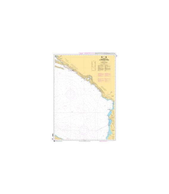OceanGrafix French (SHOM) Nautical Chart 7539 De Dubrovnik à Durrës