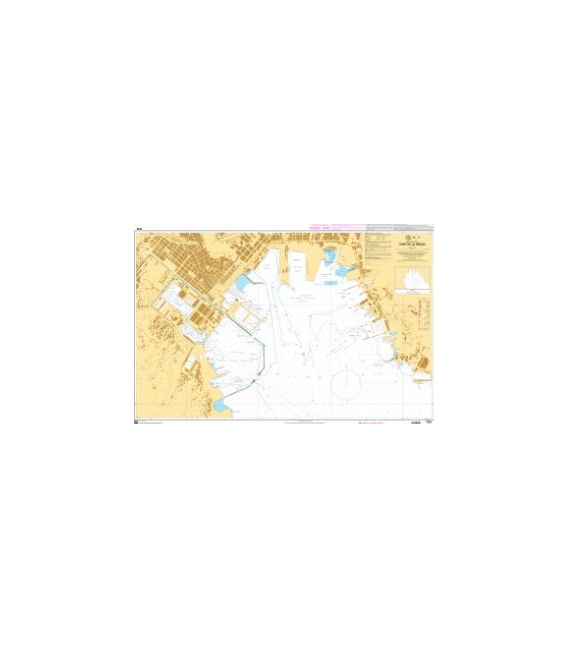 OceanGrafix French (SHOM) Nautical Chart 7535 Port de La Spezia