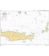OceanGrafix French (SHOM) Nautical Chart 7531 Nísos Krítí (Partie Est) - De Nísos Thíra (Santorin) à Nísos Kásos