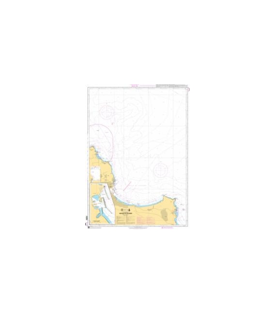 OceanGrafix French (SHOM) Nautical Chart 7528 Abords de Palermo