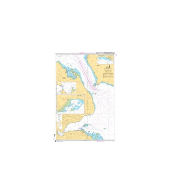 OceanGrafix French (SHOM) Nautical Chart 7519 Bab el Mandeb et Golfe de Tadjoura