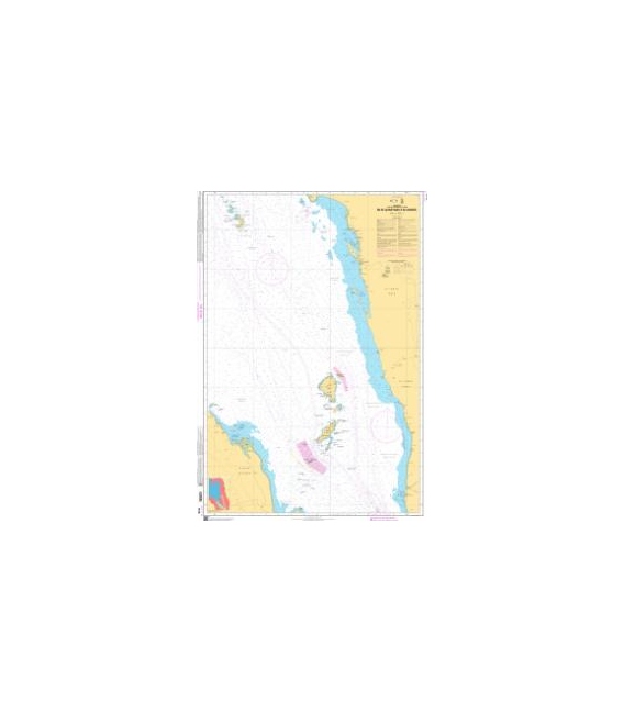 OceanGrafix French (SHOM) Nautical Chart 7518 De Al Ḩudaydah à Al Mukhā