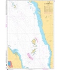 OceanGrafix French (SHOM) Nautical Chart 7518 De Al Ḩudaydah à Al Mukhā