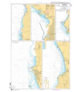 OceanGrafix French (SHOM) Nautical Chart 7513 Ports de Syrie