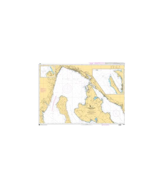 OceanGrafix French (SHOM) Nautical Chart 7511 Abords de Rijeka - Riječki Zaljev