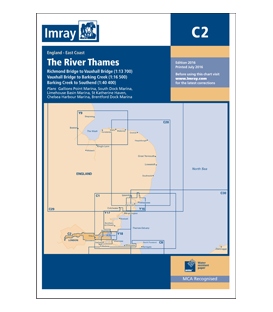 Imray Chart C2 The River Thames