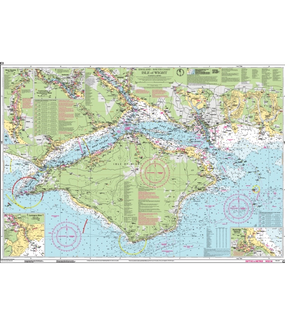 Imray Chart C3 Isle of Wight