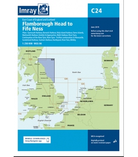 Imray Chart C24 Flamborough Head to Fife Ness