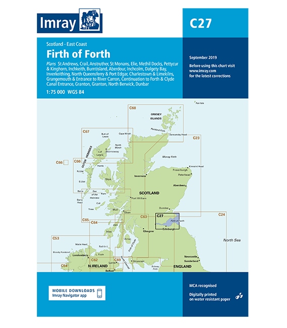 Imray Chart C27 Firth of Forth