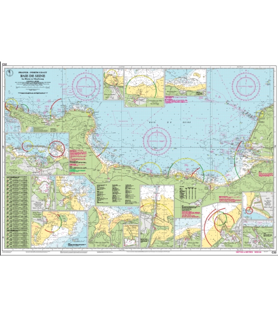 Imray Chart C32 Baie de Seine