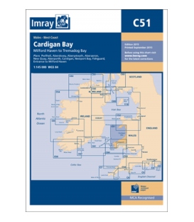 Imray Chart C51 Cardigan Bay