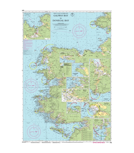 Imray Chart C54 Galway Bay to Donegal Bay