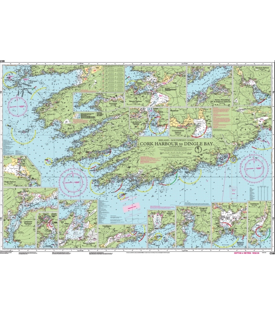 Imray Chart C56 Cork Harbour to Dingle Bay