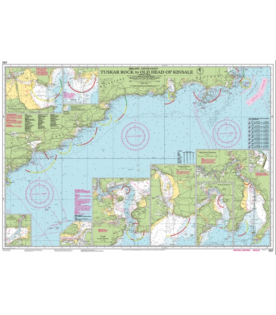 Imray Chart C57 Tuskar Rock to Old Head of Kinsale