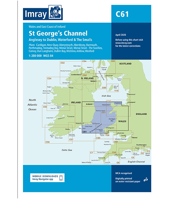 Imray Chart C61 St George's Channel