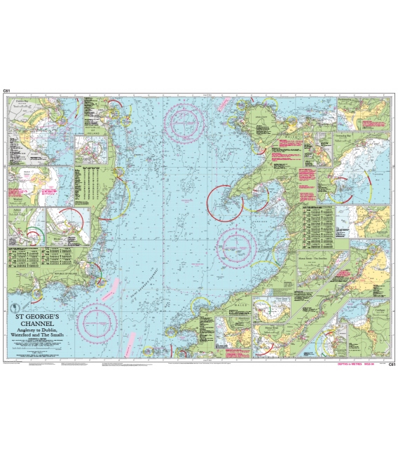 Imray Chart C61 St George's Channel