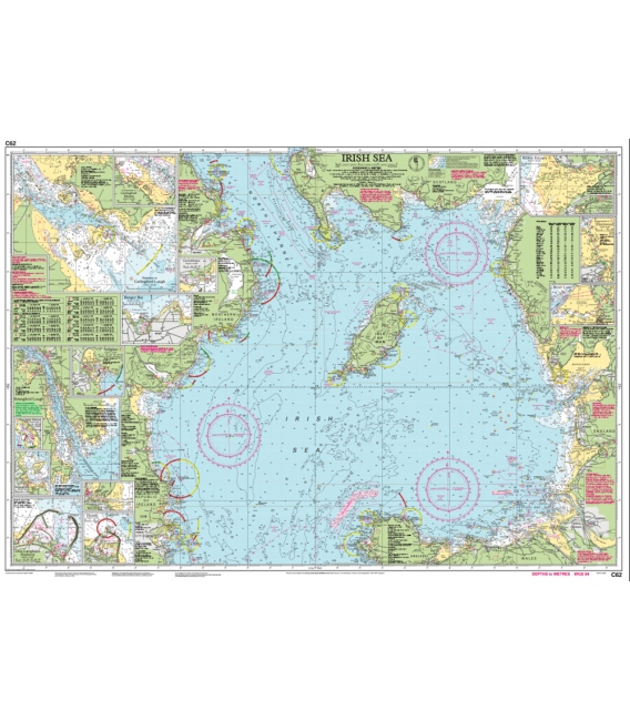 Imray Chart C62 Irish Sea