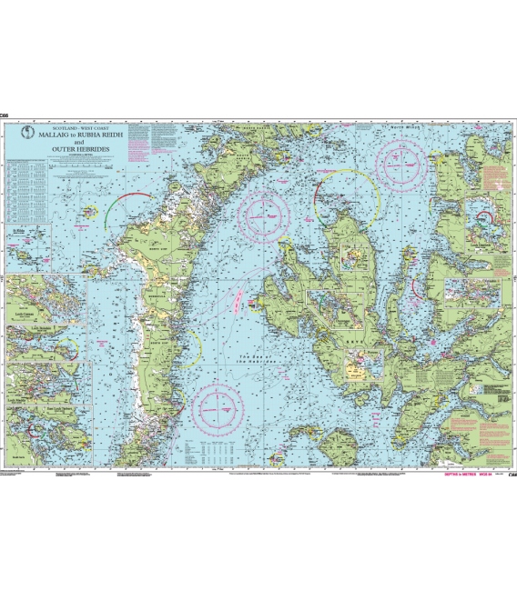 Imray Chart C67 North Minch and Isle of Lewis