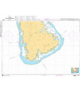 OceanGrafix French (SHOM) Nautical Chart 6284 Partie Sud de Raiatea