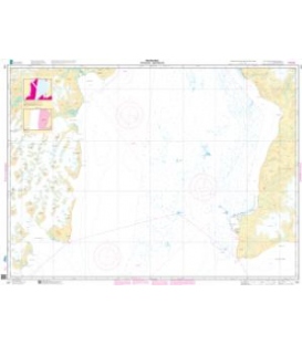 Norwegian Nautical Chart 532 Storfjorden, Kvalpynten - Agardhbukta