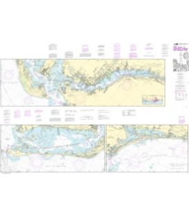 NOAA Chart 11427 Intracoastal Waterway Fort Myers to Charlotte Harbor and Wiggins Pass