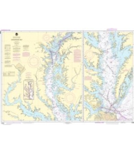NOAA Chart 12280 Chesapeake Bay