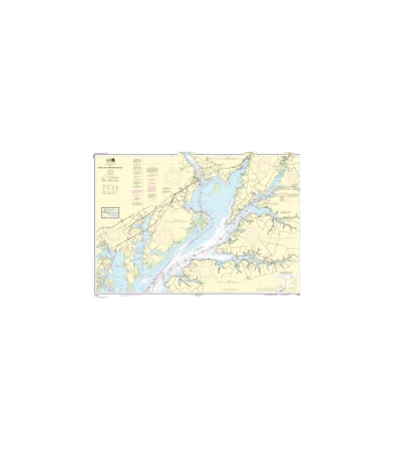 NOAA Chart 12274 Head of Chesapeake Bay