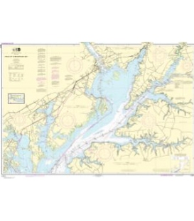 NOAA Chart 12274 Head of Chesapeake Bay
