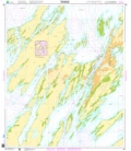Norwegian Nautical Chart 488 Brønnøysund med innseilinger