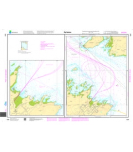 Norwegian Nautical Chart 494 Nyhamna