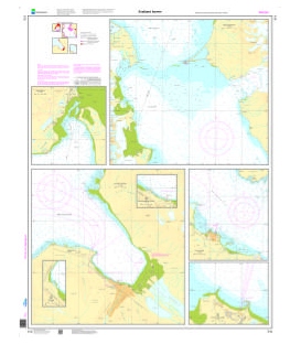 Norwegian Nautical Chart 513 Svalbard havner: Sveagruva, Forlandsrevet, Adventfjorden, Ny Ålesund
