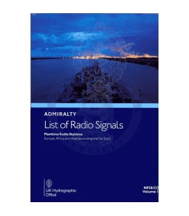 NP281(1) Admiralty List of Radio Signals Maritime Radio Stations Europe, Africa and Asia 6th Edition, 2025