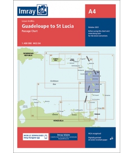 Imray Chart A4: Guadeloupe to St Lucia