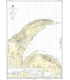 NOAA Chart 14964 Big Bay Point to Redridge - Grand Traverse Bay Harbor - Lac La Belle harbor - Copper and Eagle Harbors