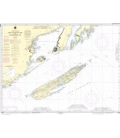 NOAA Chart 14968 Grand Portage Bay, Minn. to Shesbeeb Point, Ontario
