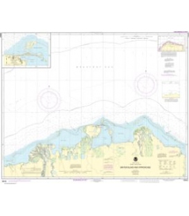 NOAA Chart 16043 Barter Island and Approaches - Bernard Harbor