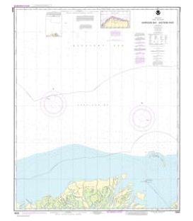 NOAA Chart 16063 Harrison Bay - Eastern Part