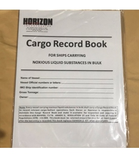 Cargo Record Book for Ships Carrying Noxious Liquid Substances in Bulk